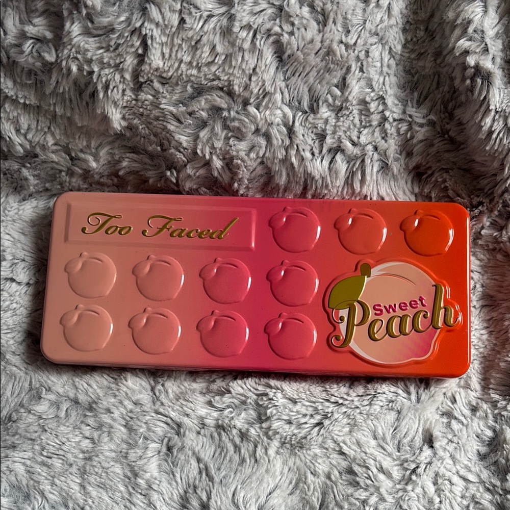 Too Faced Sweet Peach Palette - Pink and Orange